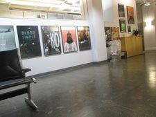 Criterion offices with original Mulholland Dr. poster